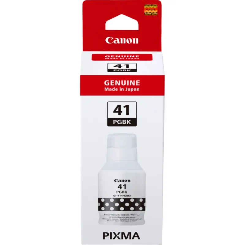 Bouteille d'encre Canon GI-41PGBK Noir d'origine (4528C001AA)