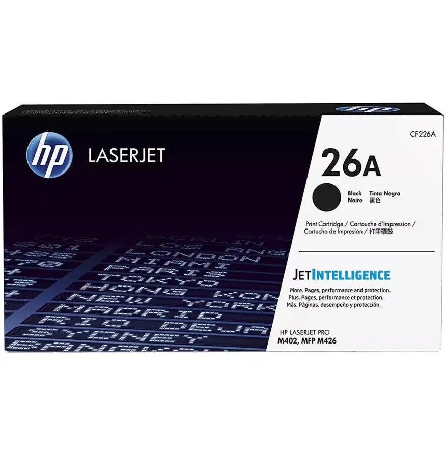 HP 26A Noir LaserJet Cartouche de Toner [CF226A]