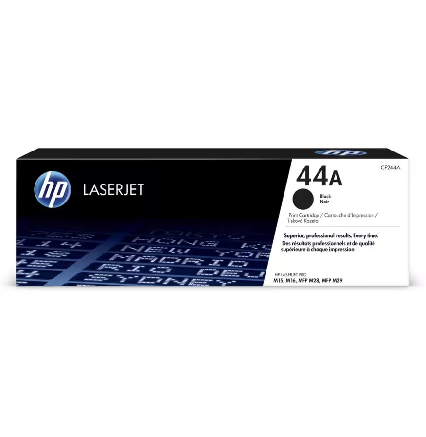 HP 44A Original Noir LaserJet Cartouche de Toner [CF244A]