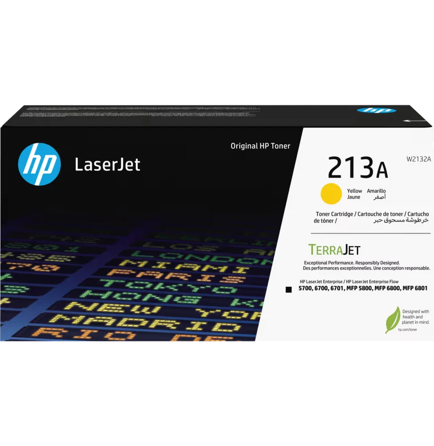 HP 213A Ylw Original Toner LaserJet Crtg [W2132A]