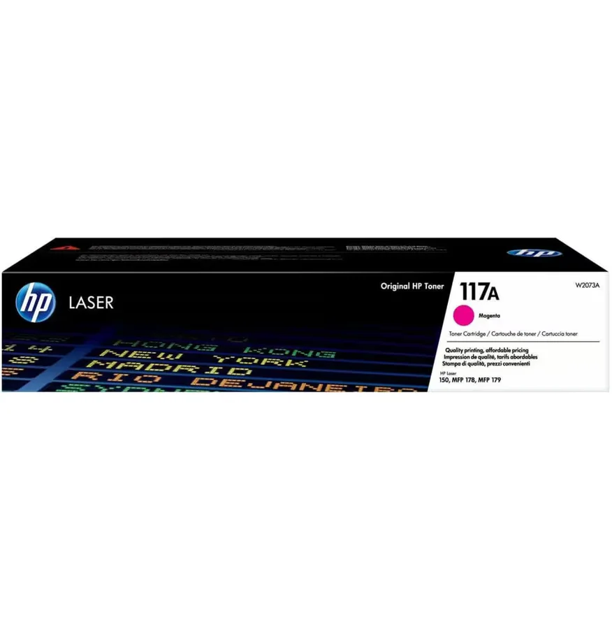HP 117A Magenta Original Laser Cartouche de Toner [W2073A]